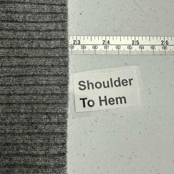 DKNY Womens Turtleneck Sweater Size M Lambswool Argyle Old Money Quiet Luxury - Picture 5 of 6